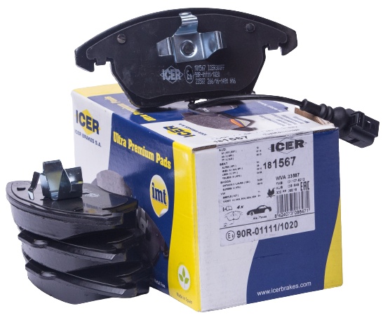 Set placute frână ICER 181567