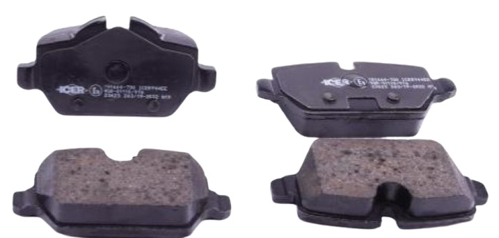 Set placute frână ICER 181664-700