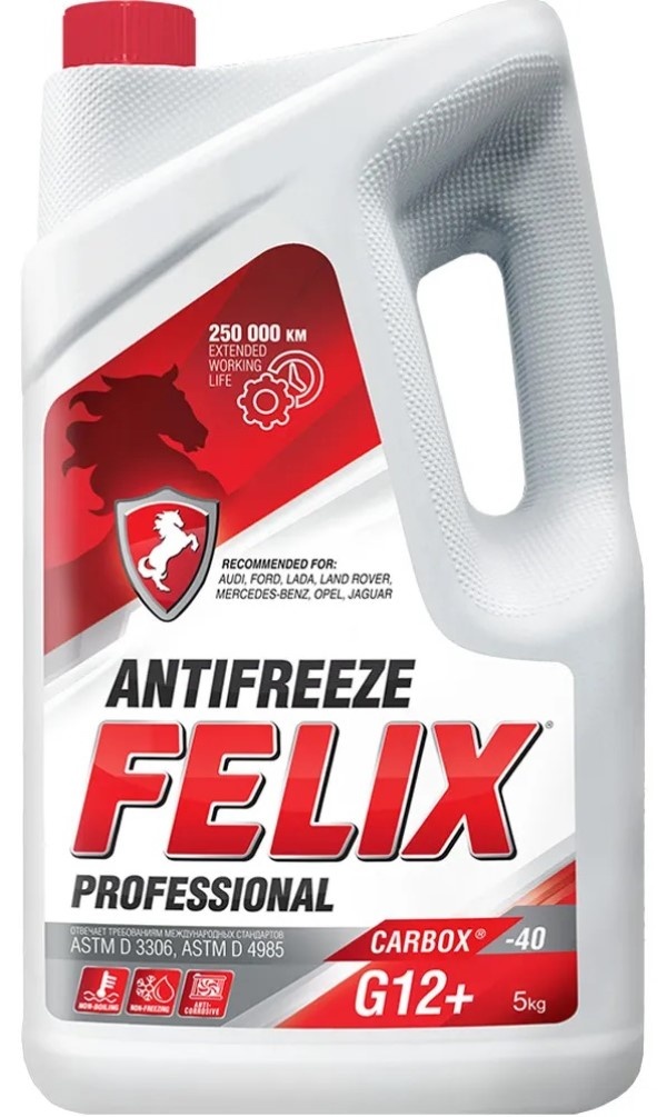 Антифриз Felix Carbox Red G12 5kg, купить по выгодной цене с доставкой ...