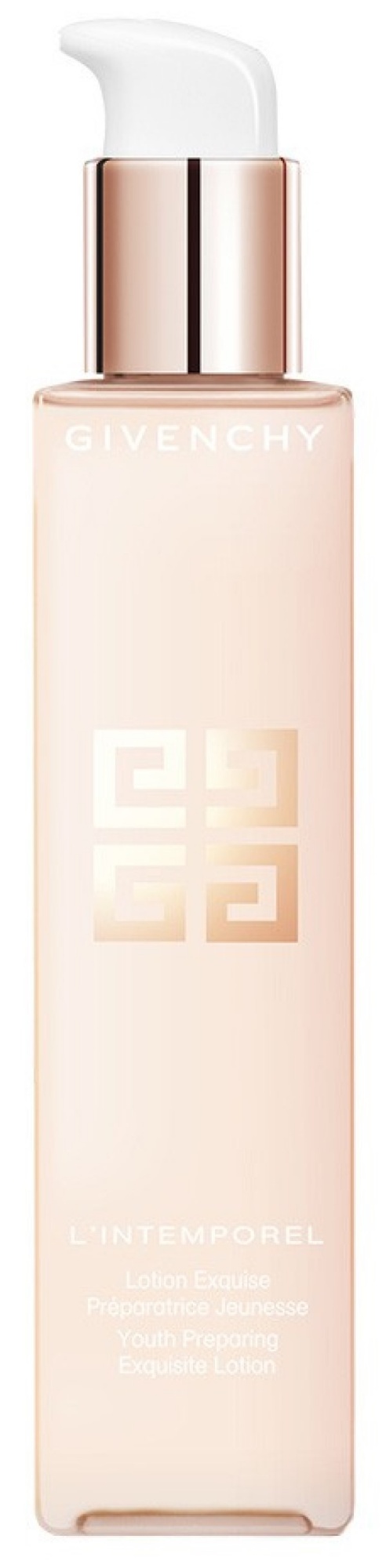 Лосьон живанши l'intemporel. Givenchy лосьон для лица. Givenchy l'intemporel Global Youth preparing Exquisite Lotion. Живанши лосьон для лица.