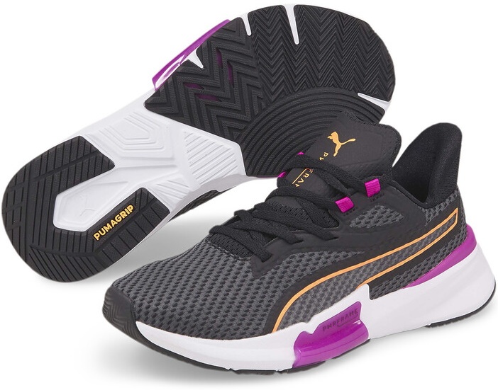 Кроссовки женские Puma Pwrframe Tr Wns Puma Black/Deep Orchid/Neon ...