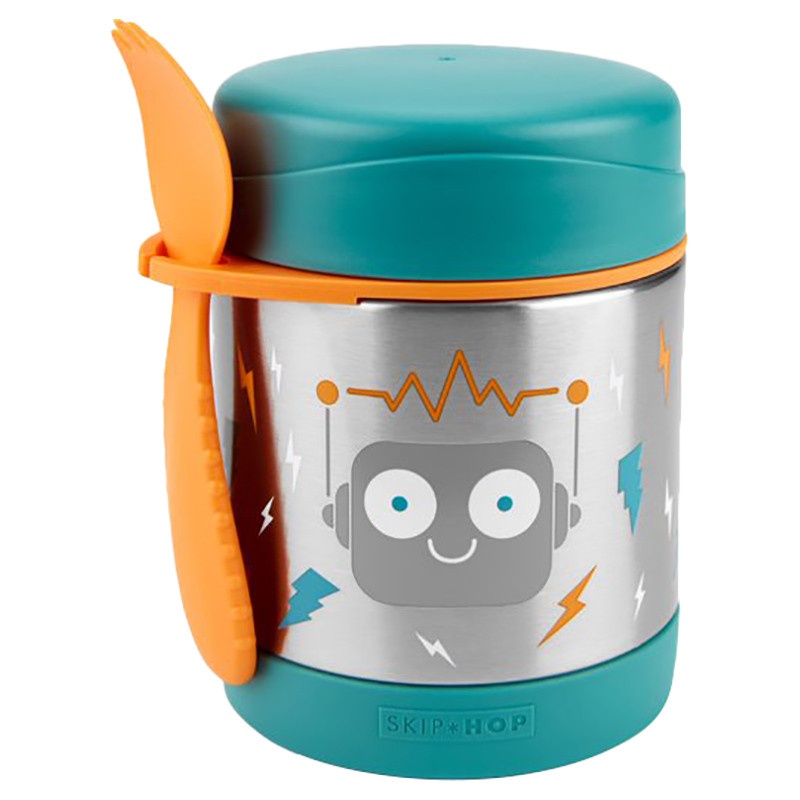 Thermos cu tacâmuri Skip Hop Spark Robot (9N780710)