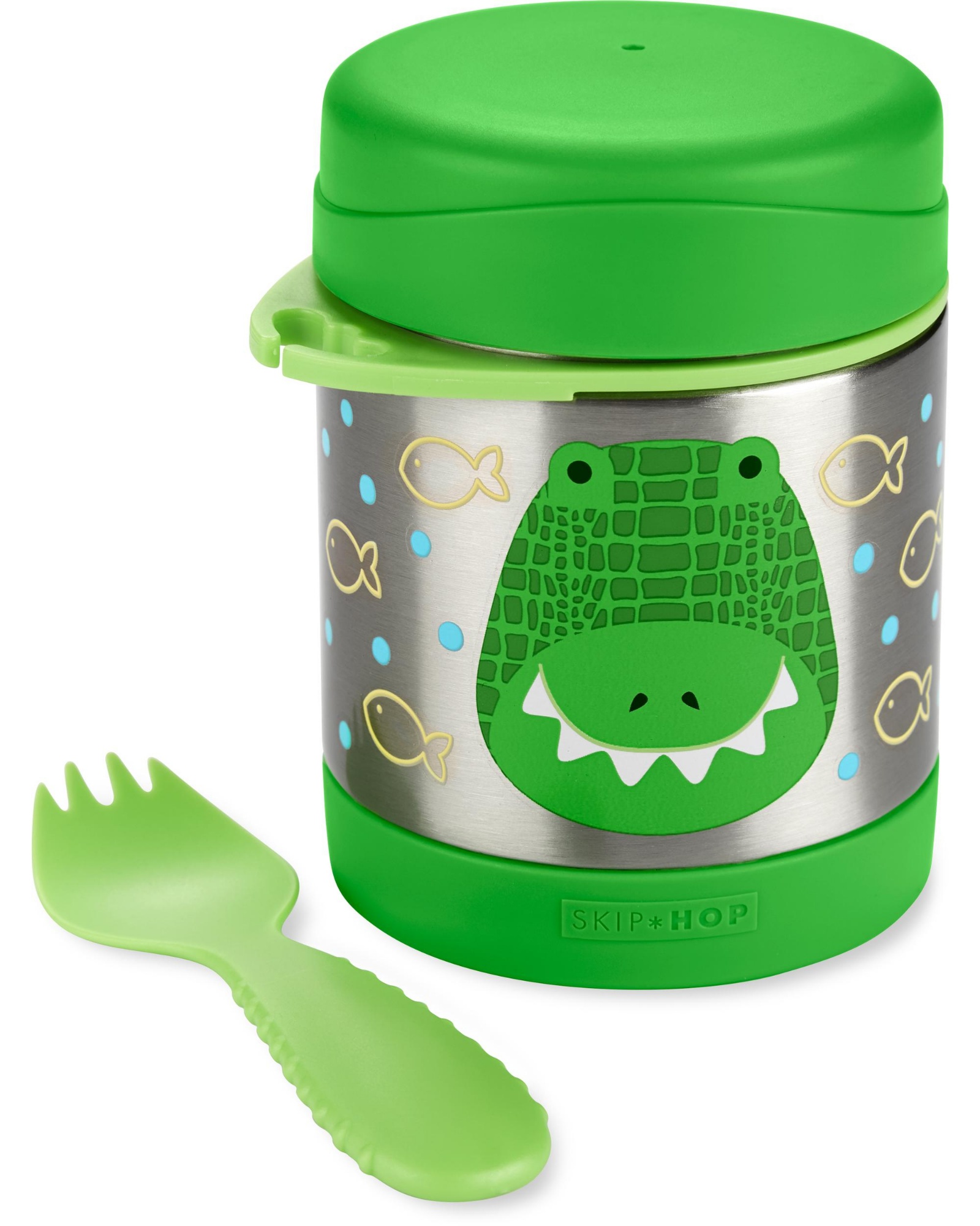Thermos cu tacâmuri Skip Hop Zoo Crocodile (9M931410)