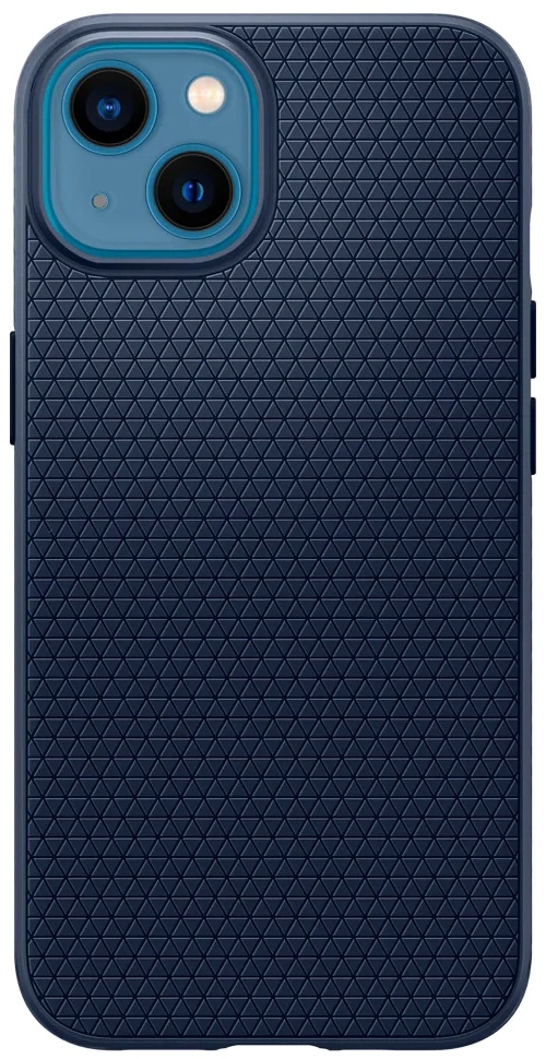 Чехол Spigen iPhone 13 Liquid Air Navy Blue, купить по выгодной цене с ...