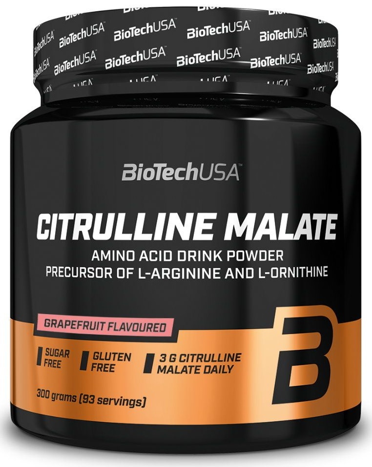 Предтренировочный комплекс Biotech Citrulline Malate Grapefruit 300g ...