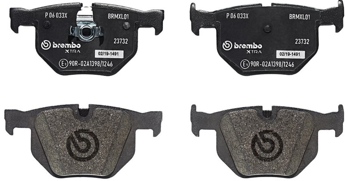 Set placute frână Brembo P 06 033