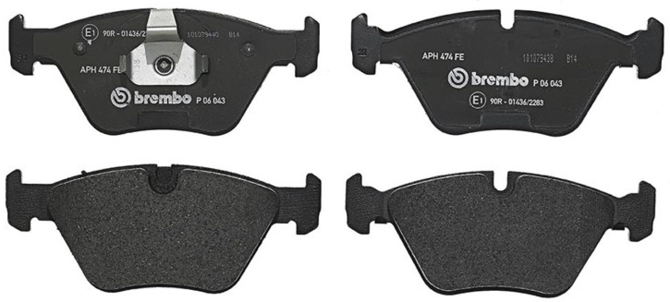 Set placute frână Brembo P 06 043