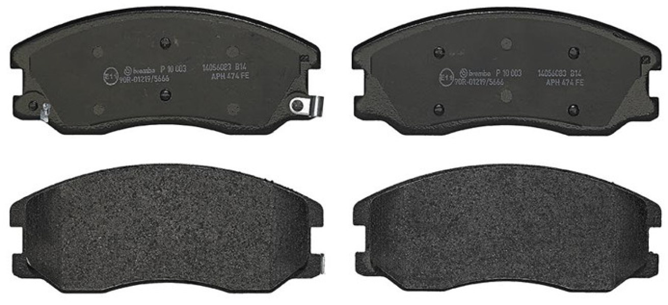 Set placute frână Brembo P 10 003