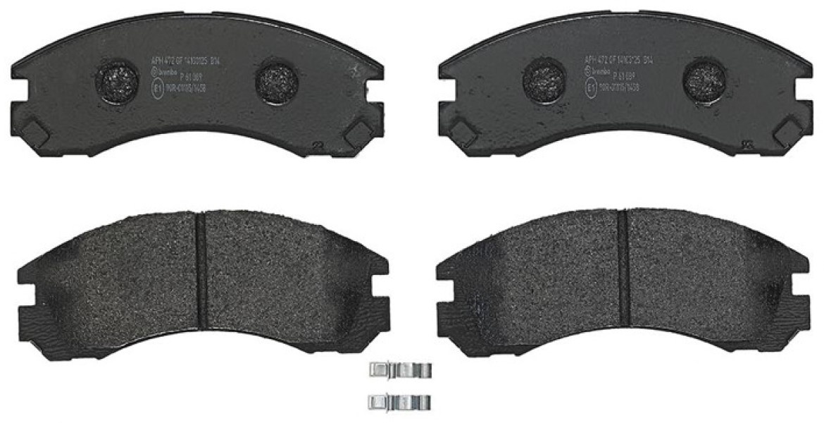 Set placute frână Brembo P 61 089