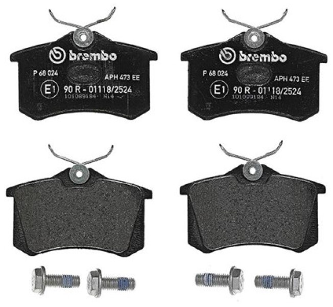 Set placute frână Brembo P 68 024