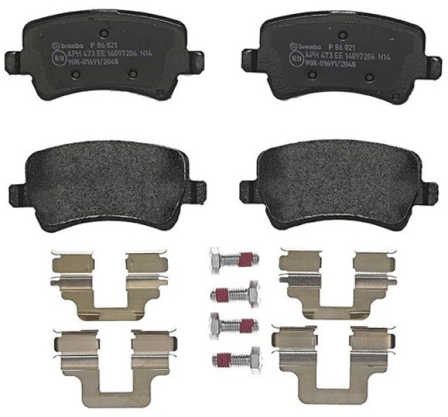 Set placute frână Brembo P 86 021