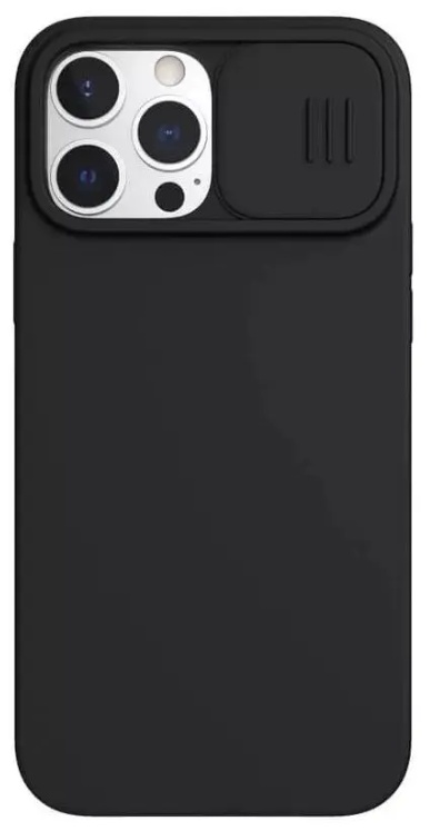 Nillkin Apple iPhone 13 Pro, CamShield Silky Magnetic Silicone Case, Elegant Black