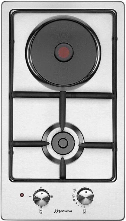 Plită incorporabilă mixt Mastercook Atria MC-E 2311E Inox