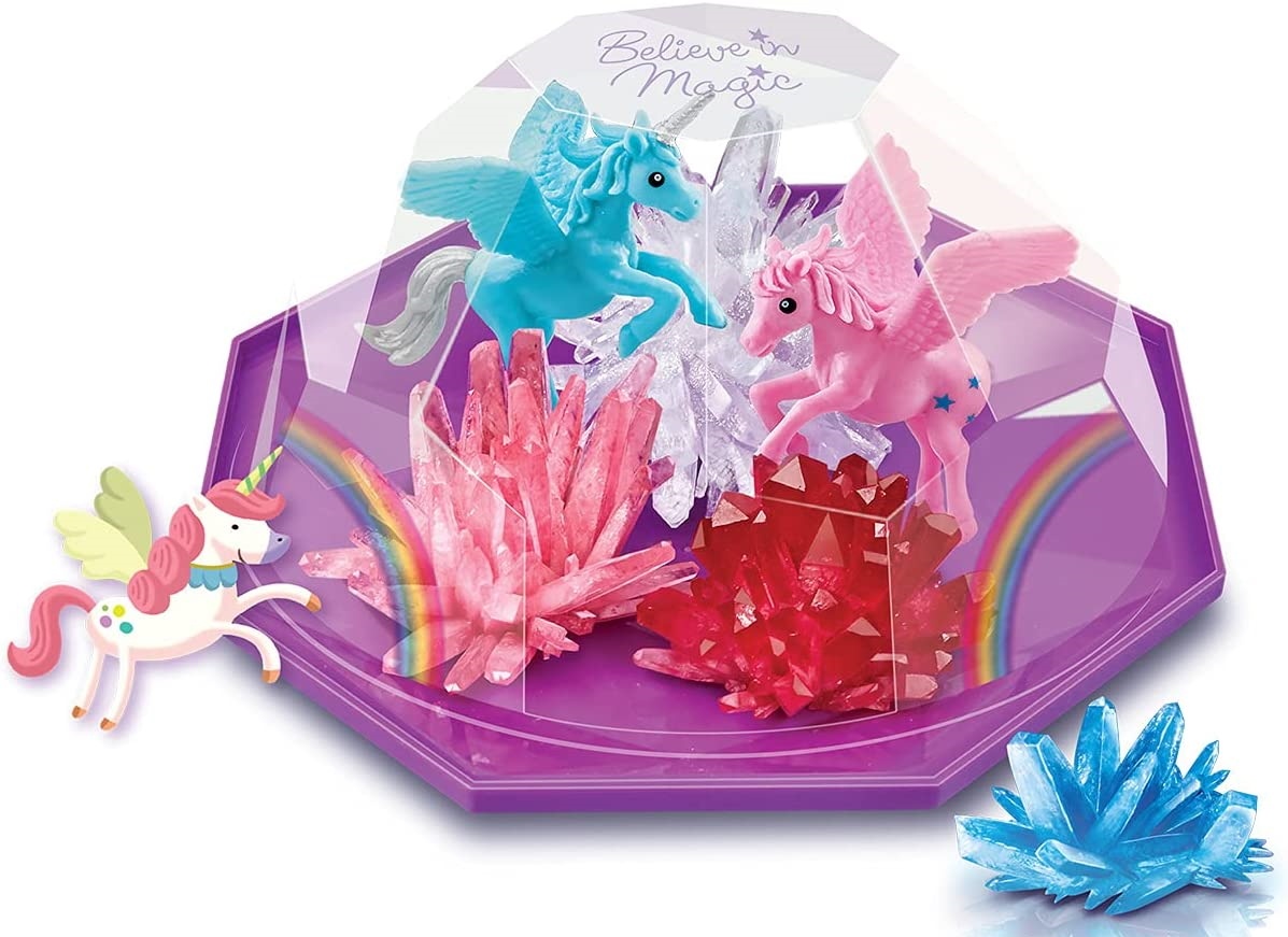 Set de cercetare pentru copii 4M Crystal Growing Magical Unicorn (00-03928)