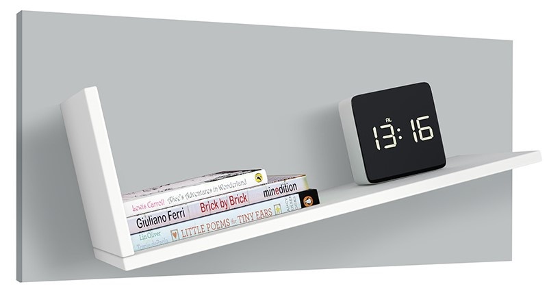 Raft de perete Polini Kids Mirum 5Y 800 Alb/Gri