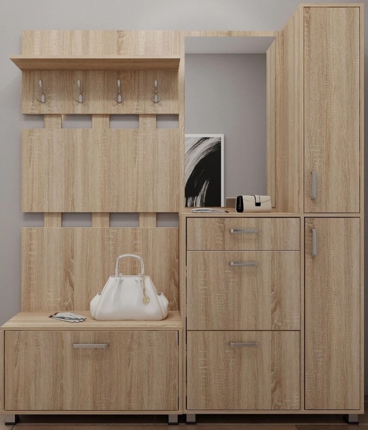 Прихожая Fabrik Home Mirella 1800 Дуб Сонома - купить по цене 7 660 лей ...