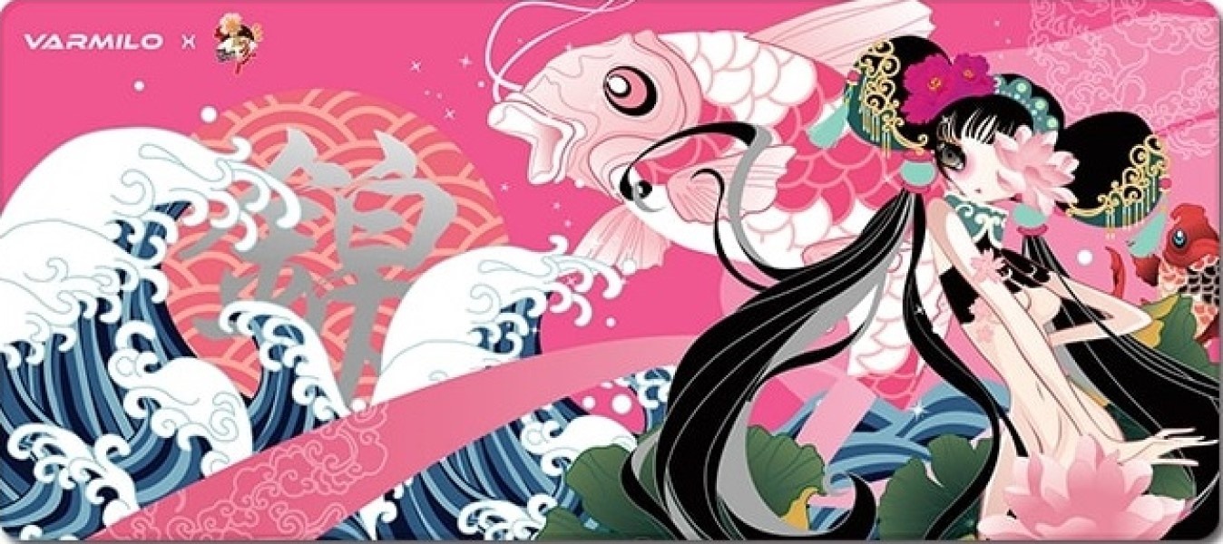 Mousepad Varmilo Camellia Desk Mat XL (ZDB011-01)