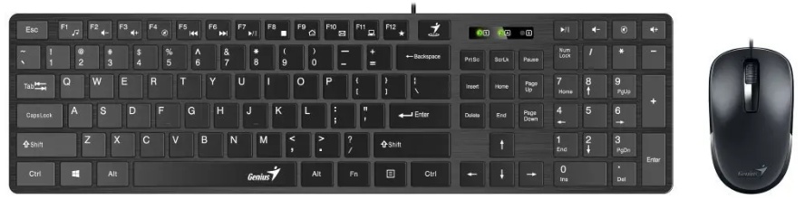 Set Genius SlimStar C126 Black