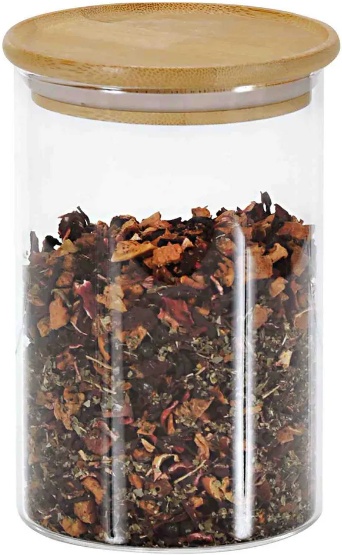 Borcan Kesper Glass/Bamboo (38009)