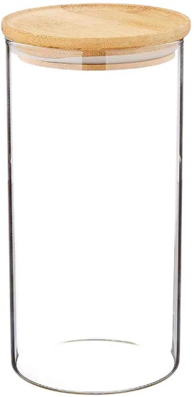 Borcan Kesper Glass/Bamboo (38010)