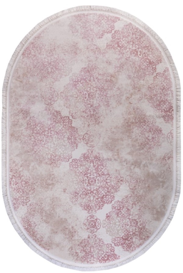 Covor Made in Turkey Aysil Pink/Beige (2820B_A1381) 2.00x2.90m Oval