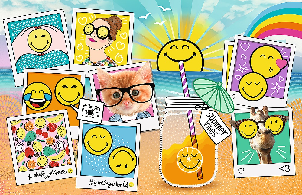Puzzle Trefl 300 Smiley on vacation (23019)