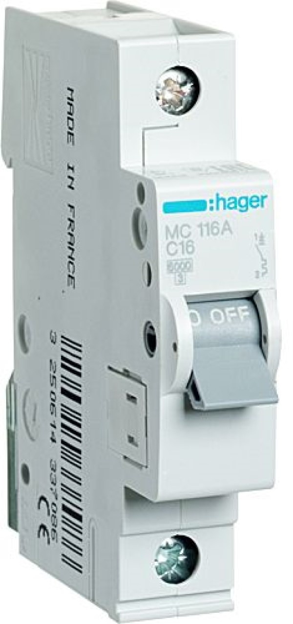 Hager MC116A
