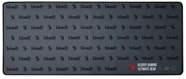 Mousepad Bloody BP-30L Black/Red