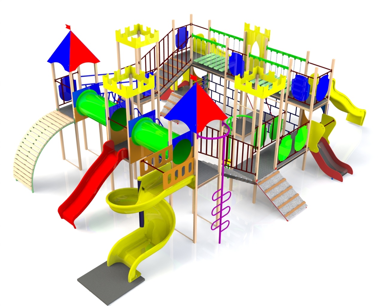 Complex de joacă EBS Bastion 132