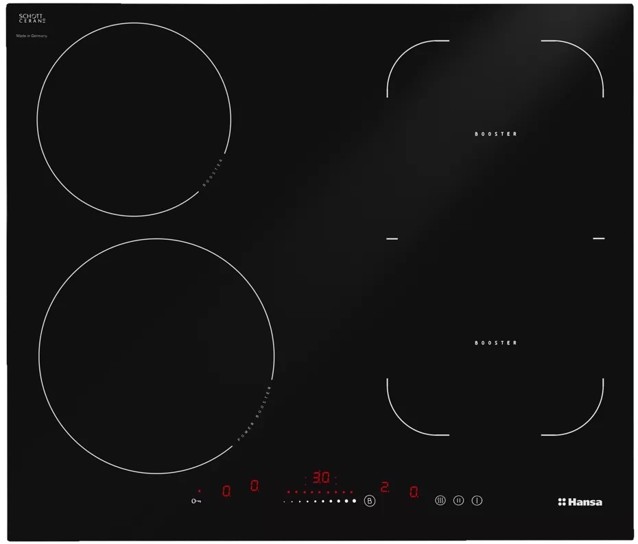 Plită incorporabilă cu inducție Hansa BHI68668