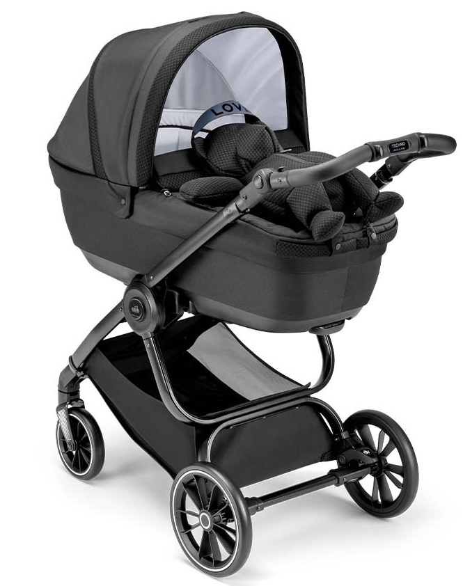 Carucior Cam SoloPerTe Techno Ami 2023 Black/Black (T578/V90S)