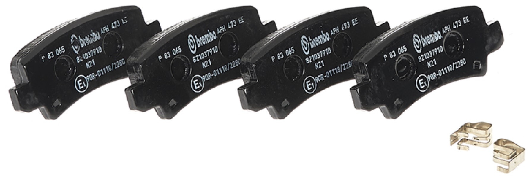 Set placute frână Brembo P 83 065