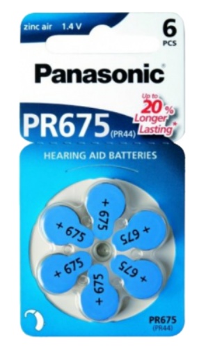 Baterie Panasonic PR-675H/6LB