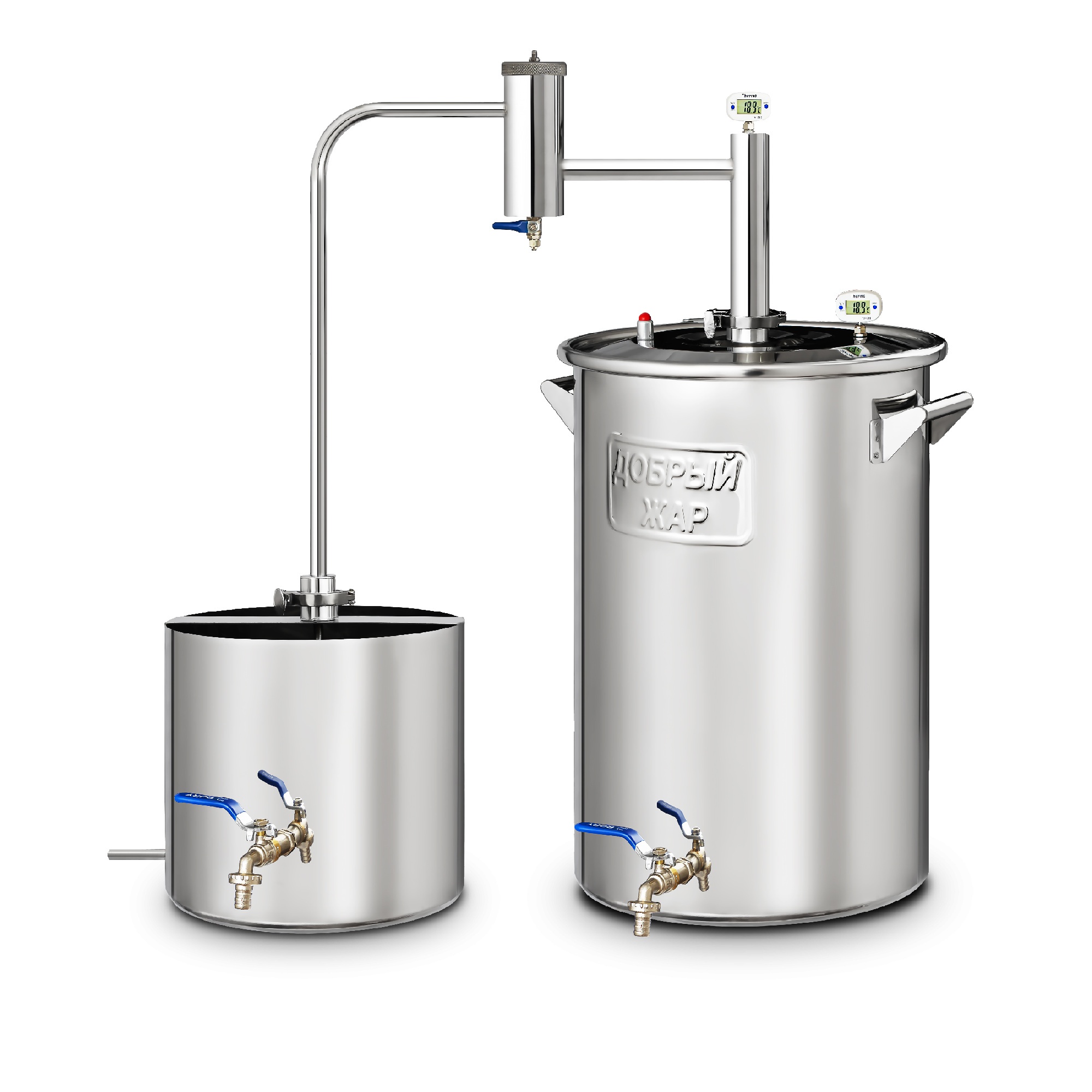 Самогонный аппарат Добрый жар Дачный 40L, купить по выгодной цене с ...