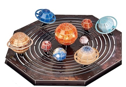 3D-puzzle CubicFun Solar System (DS1087h)