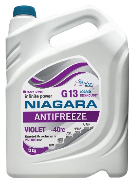 Antigel Niagara G13 -40 Purple 5kg