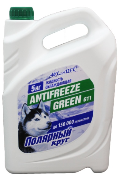 Антифриз Полярный Круг G11 -40 Green 5kg - купить по цене 190 лей с ...