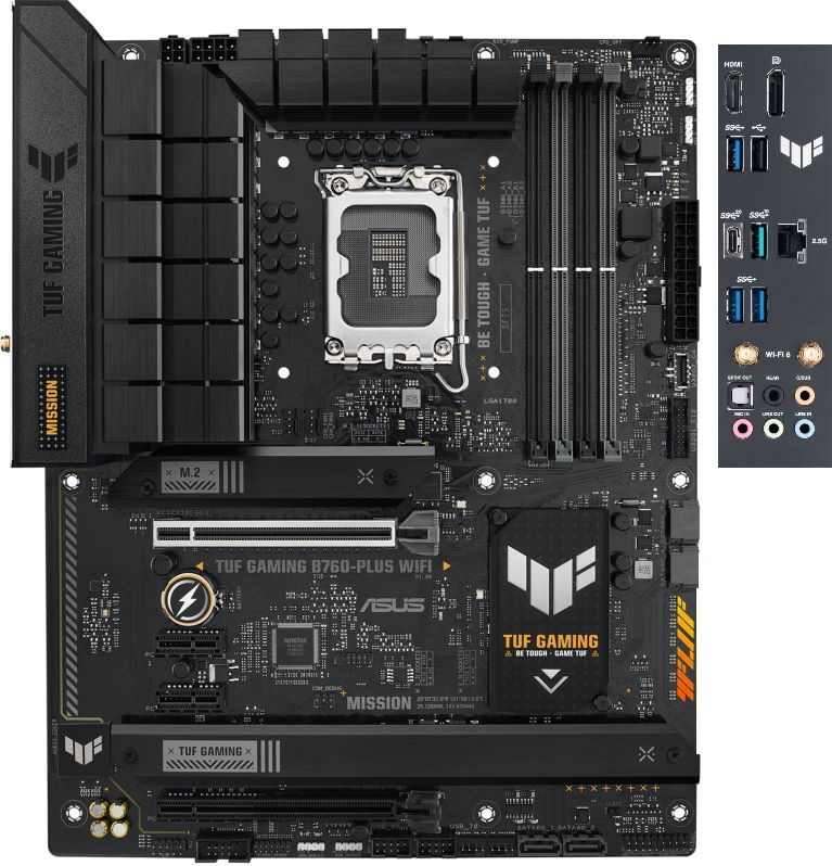 Placă de bază Asus TUF Gaming B760-Plus Wi-Fi