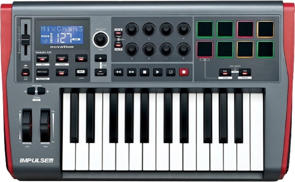 MIDI-claviatura Novation Impulse 25