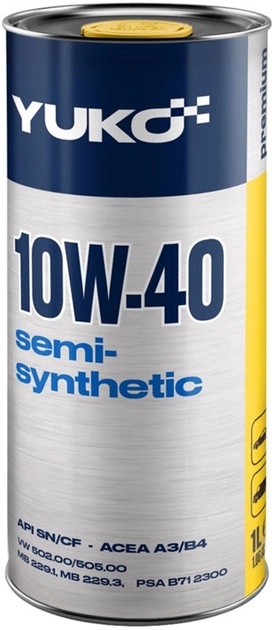 Yuko Semisynthetic 10W-40