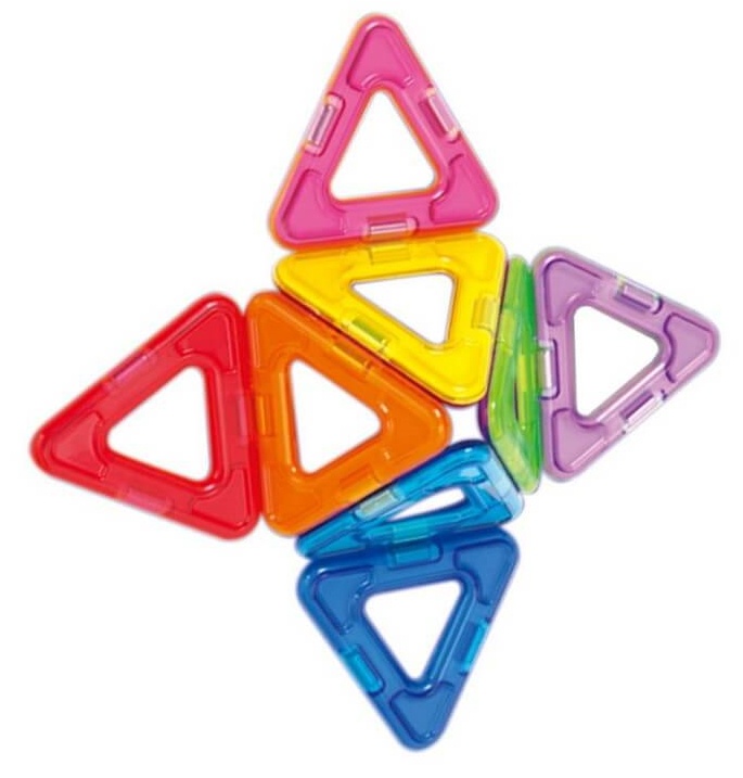Set de construcție Magformers Triangle (701002)