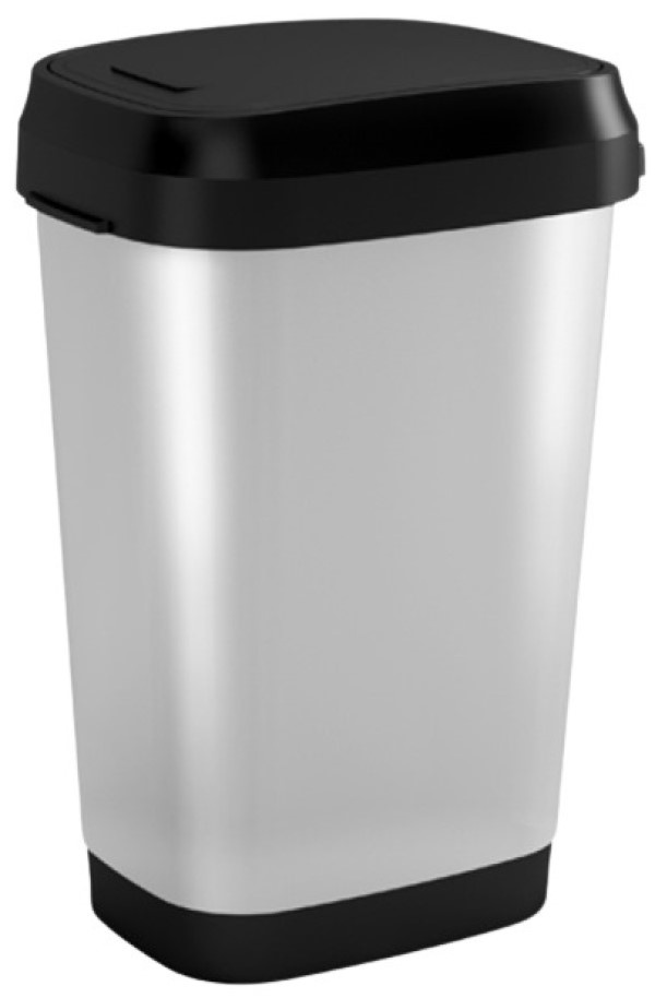 Coș de gunoi Kis Dual Swing 10L (49113)