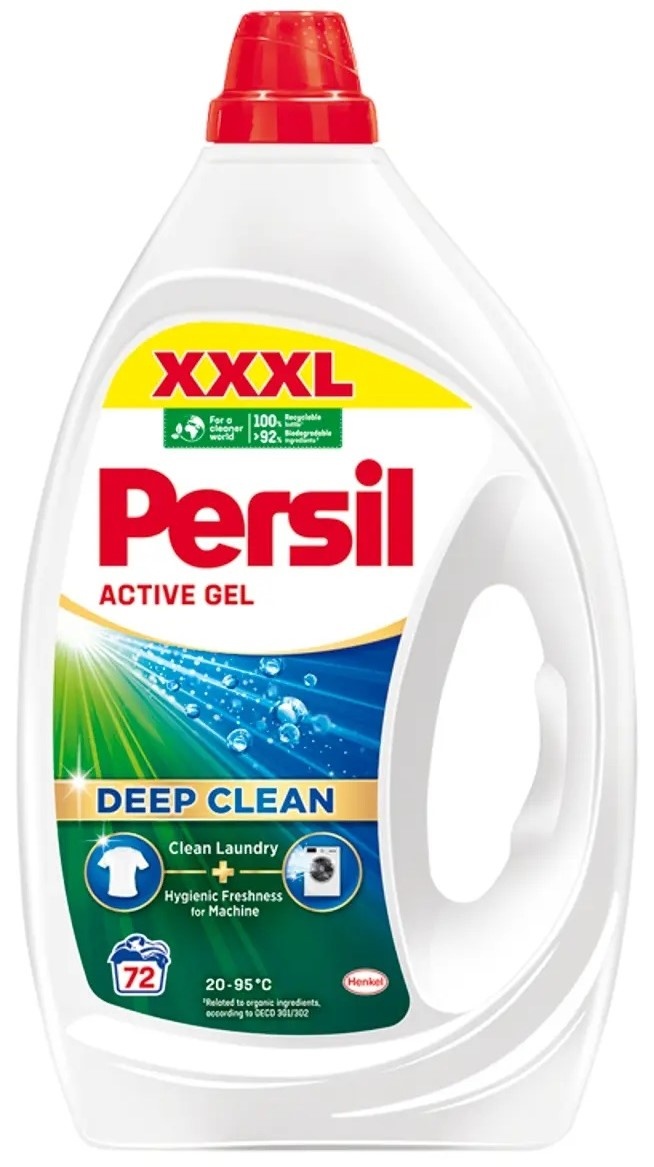 Гель для стирки Persil Deep Clean Active Gel 3.24L 72 wash - купить по ...