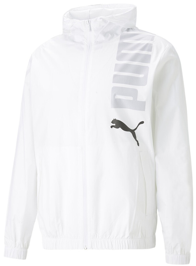 White puma windbreaker new arrivals