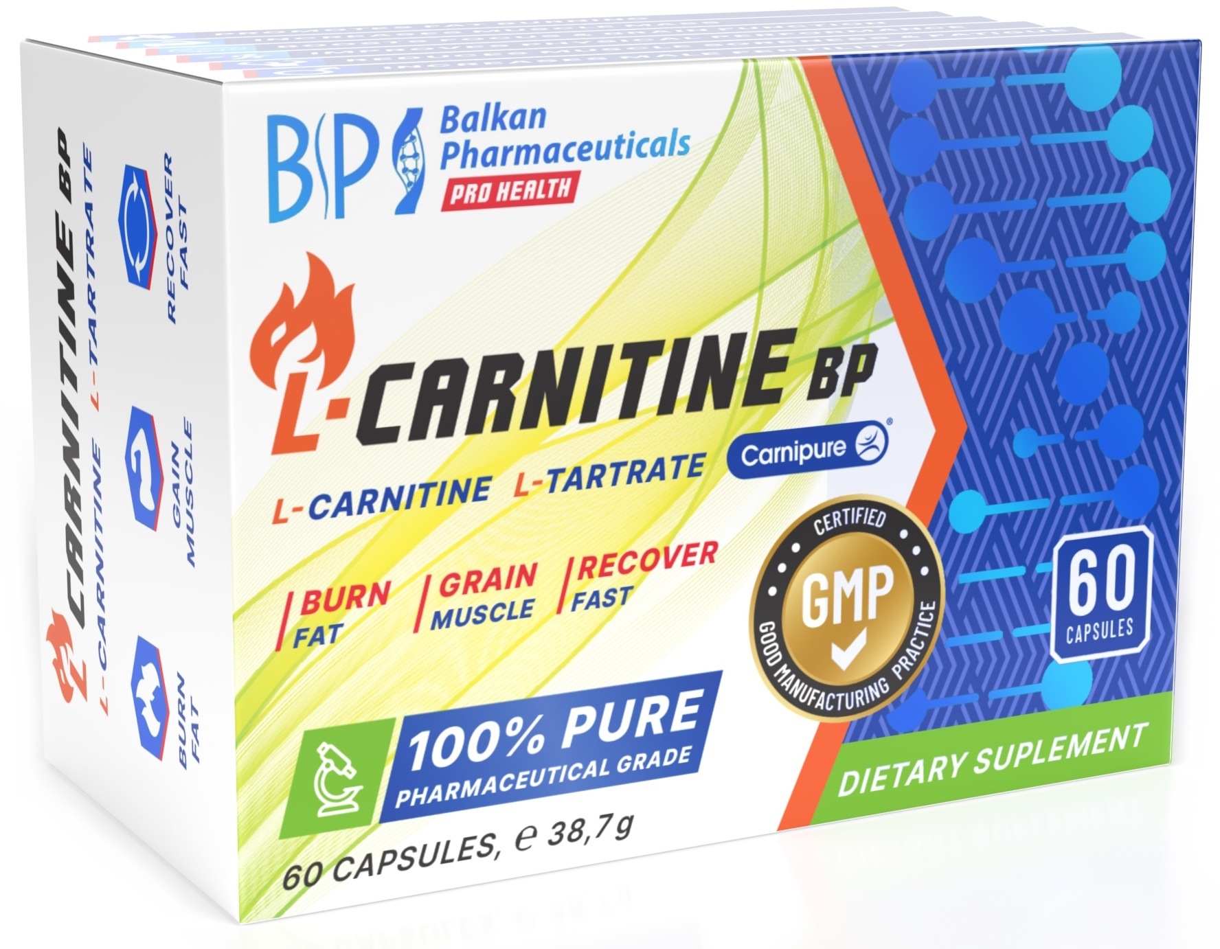 campul l.carnitine Produs pentru slăbit Balkan Pharmaceuticals L-Carnitine BP 60cap Size:30 Veg Capsules (Clearance Product Expires: October 2026 ) 11800 Best Kojic Acid & GMO and gluten