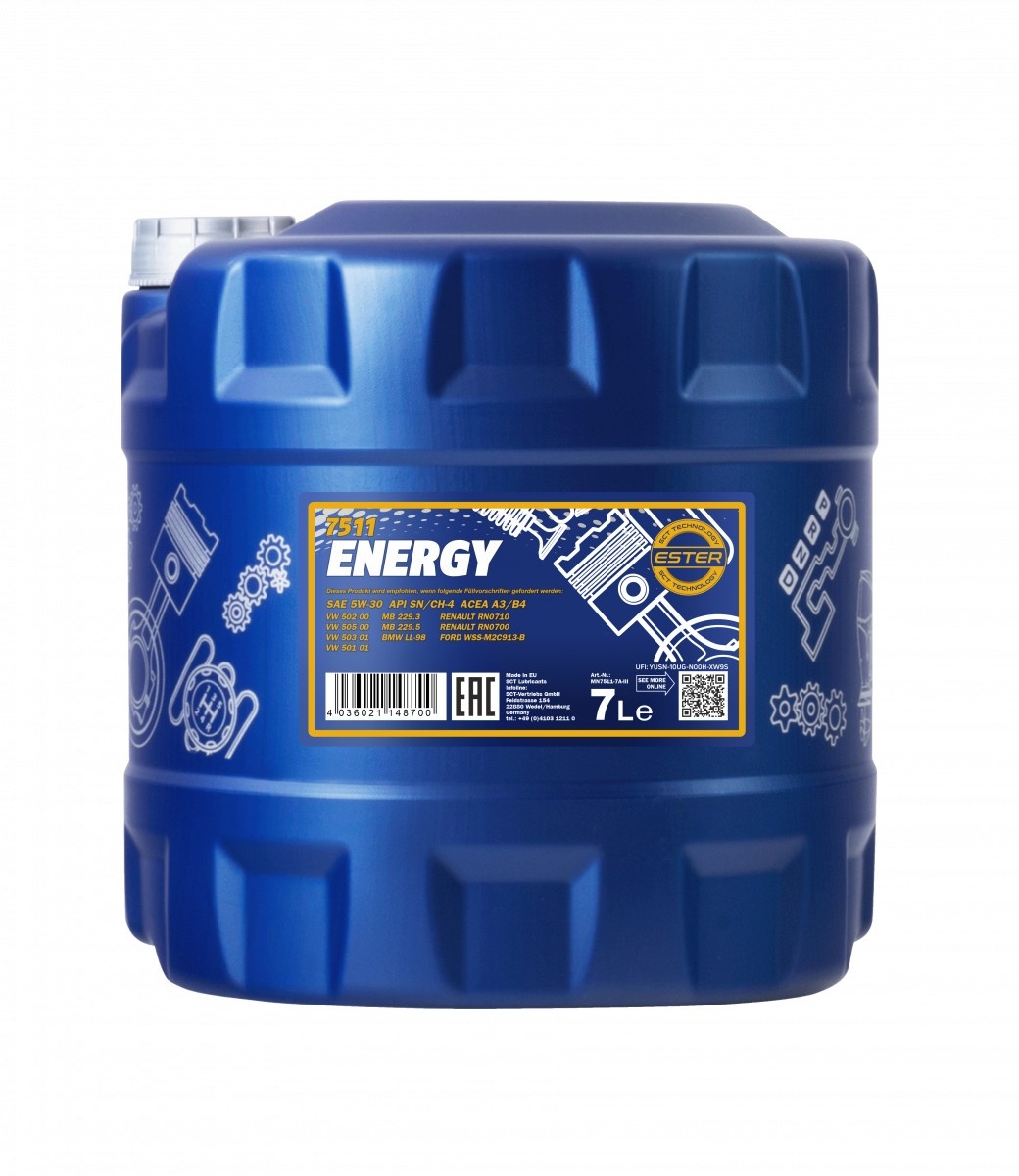 Ulei de motor Mannol Energy 5W-30 7511 7L
