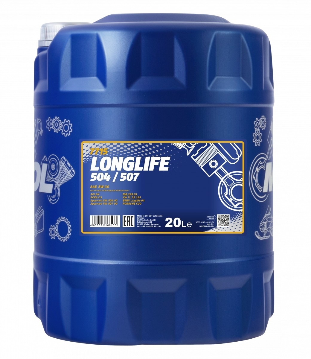Mannol Longlife504/5075W-307715