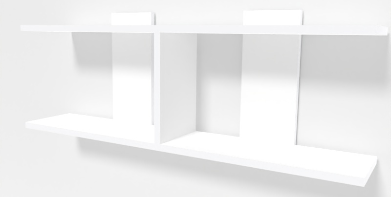 Raft de perete Smartex RD13 Alb