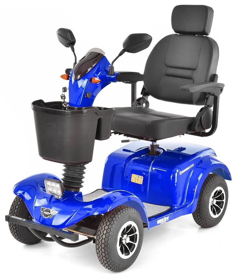 Электрическая инвалидная коляска Hecht Wise Blue, купить по выгодной ...