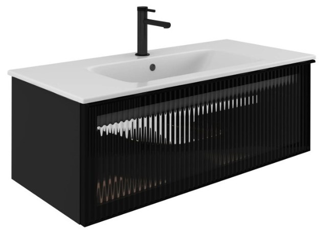 Dulap cu lavoar Orka Urban 101 Black (08861)